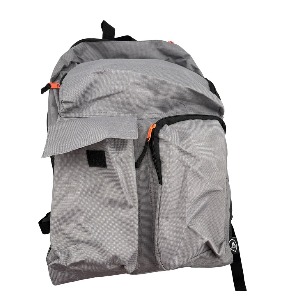 Mopak Gray Multi Pocket Utility Backpack Tactical Daypack School Travel Bag 16"